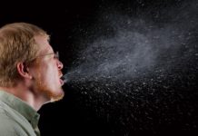 See how a sneeze can launch germs much farther than 6 feet (National Geographic)