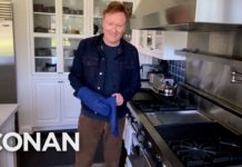 What Conan O’Brien is baking at home (04/01/20)