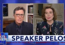 Stephen Colbert: Pelosi on how we go forward (04/02/20)