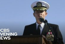 CBS News: Sailors cheer for ousted aircraft carrier captain (04/03/20)
