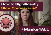 Watch this video: Masks save lives!